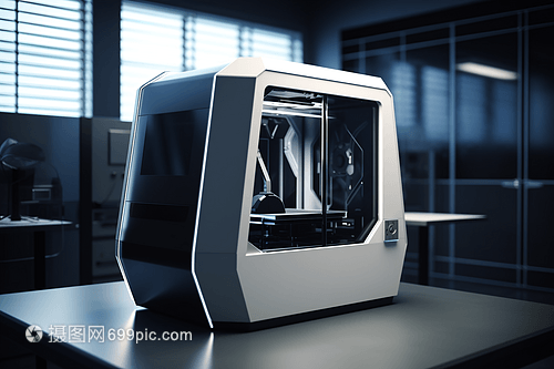 工厂里的3D打印机